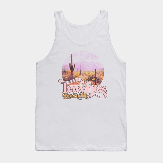 Townes Van Zandt Sweet Light Tank Top by darklordpug